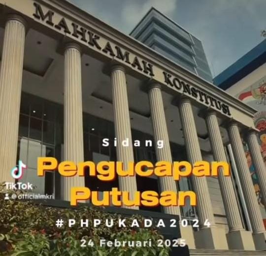 Sengketa Pilkada Kabupaten Serang
