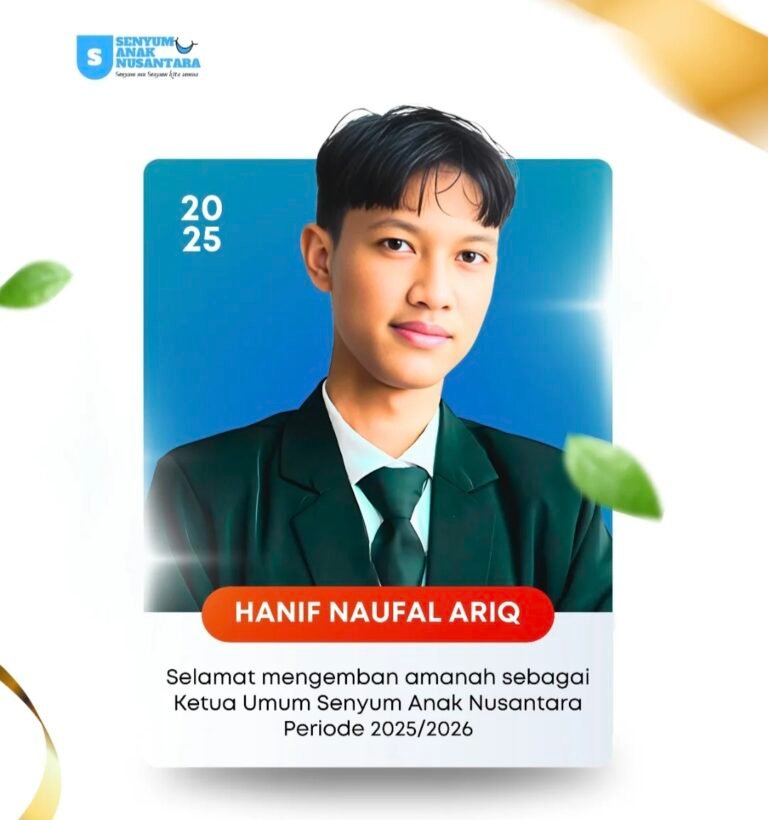 Senyum Anak Nusantara Pilih Ketua Umum Baru Periode 2025-2026