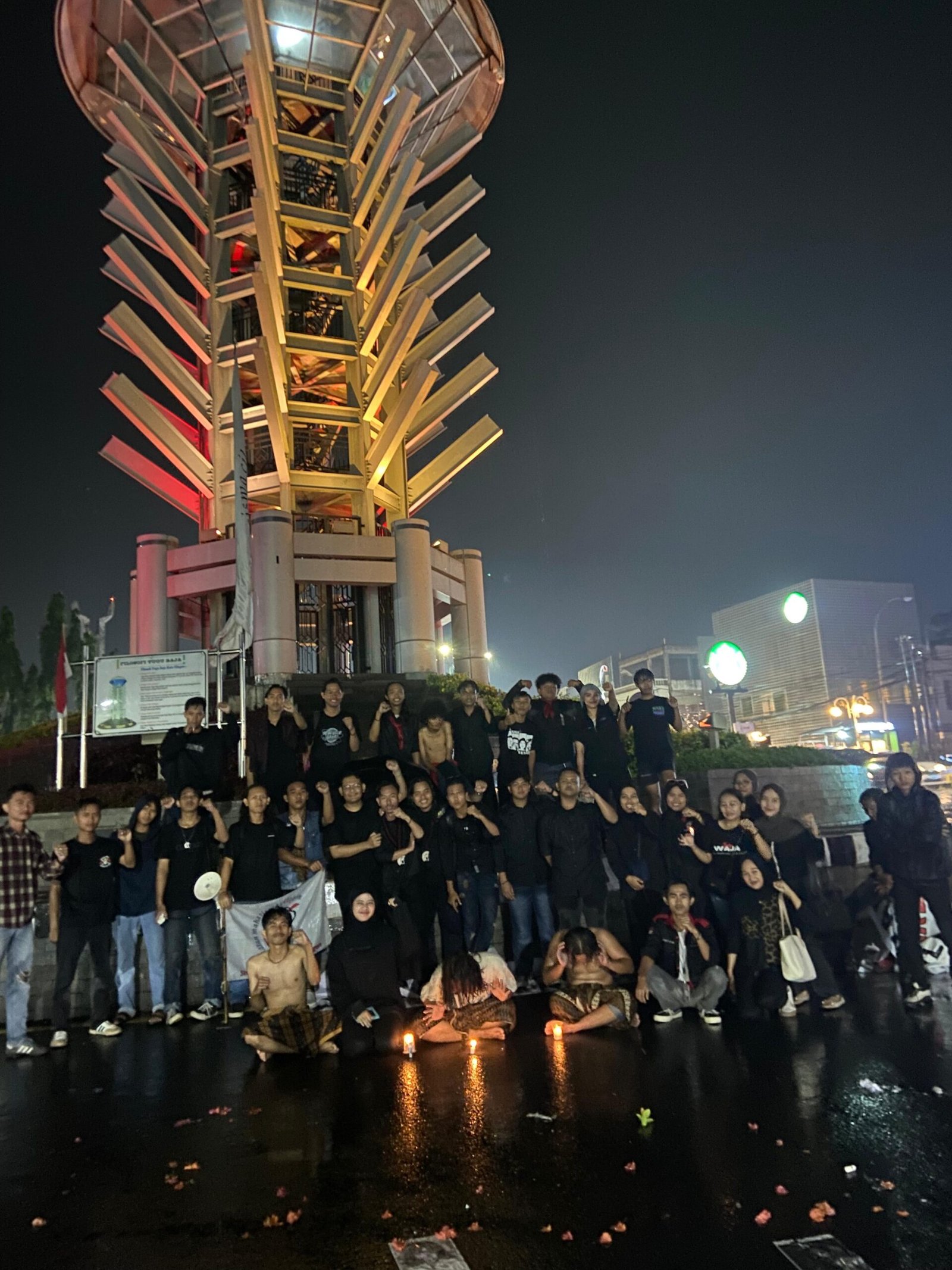 Mahasiswa Cilegon refleksi 30 September tuntut tuntas pelanggaran HAM 