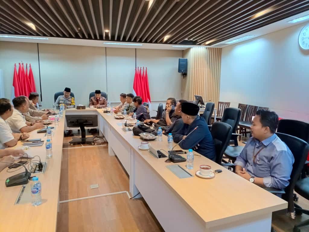 PC Ansor Beraudiensi dengan Polres Kota Tangerang
