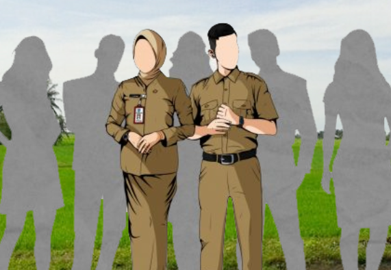 Ilustrasi perangkat desa (Foto: Putatgede.kendalkab.go.id)