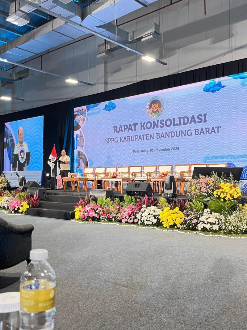 Rapat konsolidasi darurat seluruh Satuan Pelayanan Pemenuhan Gizi (SPPG)