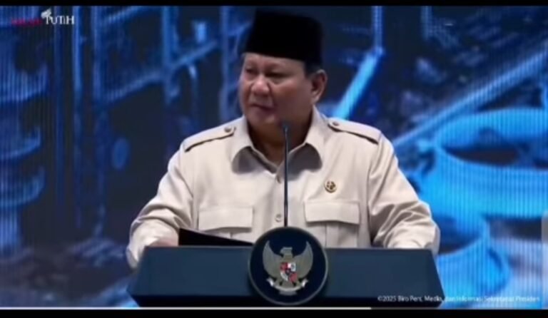 Prabowo Subianto Pidato Dalam Peresmian pabrik kimia PT Lotte Chemical di Kota Cilegon