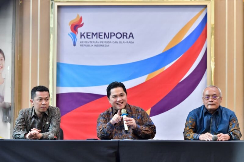 Satu tahun kepemimpinan Presiden Prabowo Subianto bersama Wakil Presiden (Wapres) Gibran Rakabuming Raka menjadi momentum penting dalam arah baru kebijakan kepemudaan dan keolahragaan nasional. Langkah-langkah strategis telah dilakukan Kementerian Pemuda dan Olahraga (Kemenpora) RI sebagai pengampu utama kedua sektor tersebut.(foto:Andre/kemenpora.go.id)