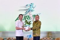 Wakil Menteri Pemuda dan Olahraga Republik Indonesia (Wamenpora RI) Taufik Hidayat, menghadiri Workshop AliRun Cinta Bumi 2025. (Foto/istimewa)