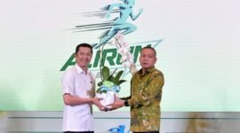 Wakil Menteri Pemuda dan Olahraga Republik Indonesia (Wamenpora RI) Taufik Hidayat, menghadiri Workshop AliRun Cinta Bumi 2025. (Foto/istimewa)