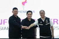 Angin segar dirasakan kontingen Indonesia yang akan berangkat ke ajang SEA Games 2025 Thailand. Pasalnya, anggaran yang semula hanya Rp 10 Miliar dengan hanya bisa memberangkatkan 120 atlet, kini meningkat menjadi Rp 60 Miliar sehingga dapat memberangkatkan hingga 700 sampai 800 atlet.(foto:raiky/kemenpora.go.id)