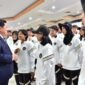 Menteri Pemuda dan Olahraga Republik Indonesia (Menpora RI) Erick Thohir, secara resmi melepas Tim Nasional Indonesia ke 3rd Asian Youth Games (AYG) Bahrain 2025 dan 6th Islamic Solidarity Games (ISG) Riyadh 2025. Menpora menyampaikan salam Presiden agar para atlet menampilkan yang terbaik untuk bangsa dan negara dimata dunia.(foto:Andre/kemenpora.go.id)