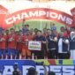 Menteri Pemuda dan Olahraga (Menpora) RI Erick Thohir menghadiri Upacara Penutupan Festival Sepak Bola U-12 dan U-15 Piala Presiden 2025 di Stadion Gelora 10 November Tambaksari, Surabaya, Jawa Timur (Jatim), Kamis (2/10) sore. (foto:bagus/kemenpora.go.id)