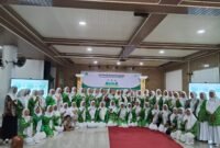 Foto bersama peserta dan panitia LKD Fatayat NU