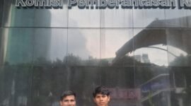 Solidaritas Mahasiswa Demokrasi laporkan dugaan Tipikor RSUD Kota Cilegon di Komisi Pemberantasan Korupsi (Dok.Ist)