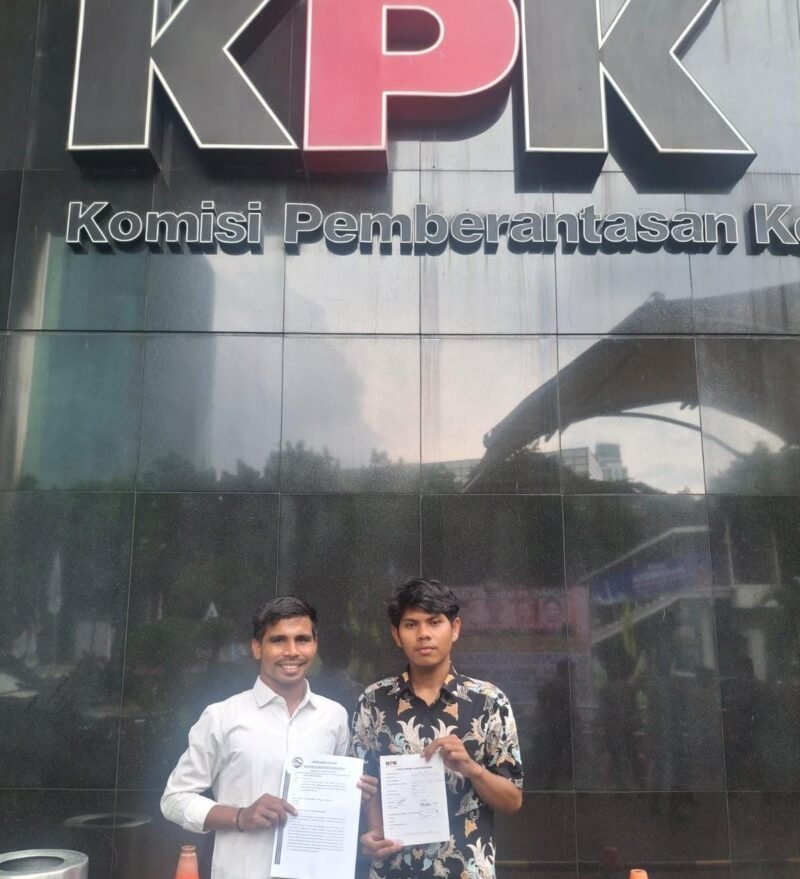 Solidaritas Mahasiswa Demokrasi laporkan dugaan Tipikor RSUD Kota Cilegon di Komisi Pemberantasan Korupsi (Dok.Ist)