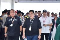 Menpora dan Wamenpora menghadiri MotoGP Mandalika 2025 (Andre/kemenpora.go.id)