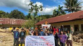 Tim Aksi Kemanusiaan Mapala Se-Indonesia Tanggap Bencana Banjir dan Longsor di Aceh Tengah (Foto/Istimewa).