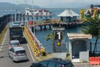 Arus penyeberangan layanan Angkutan Natal dan Tahun Baru (Nataru) 2025