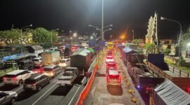 Volume kendaraan H+5 Nataru