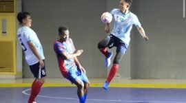 Tim futsal Kementerian Pemuda dan Olahraga (Kemenpora) mengawali langkah mereka di Pekan Olahraga Nasional (Pornas) Korps Pegawai Republik Indonesia (Korpri) XVII Tahun 2025 dengan hasil cemerlang. (foto:Herry/kemenpora.go.id)