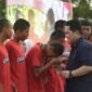 Menteri Pemuda dan Olahraga (Menpora) RI Erick Thohir berpesan kepada para juara Piala Presiden U-12 dan U-15 Tahun 2025 untuk tidak cepat berpuas diri. Jangan sampai keberhasilan yang didapatkan tersebut membuat diri menjadi besar kepala atau sombong.