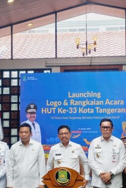 Pemerintah Kota Tangerang Resmi Launcing Logo & Rangkaian HUT Ke-33 Kota Tangerang