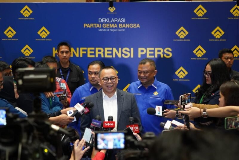 Partai Gema Bangsa Resmi Dideklarasikan di JCC sebagai Partai Politik Baru, Sabtu (17/1) 2026 (Foto: Akun X/@stargazerofwar)