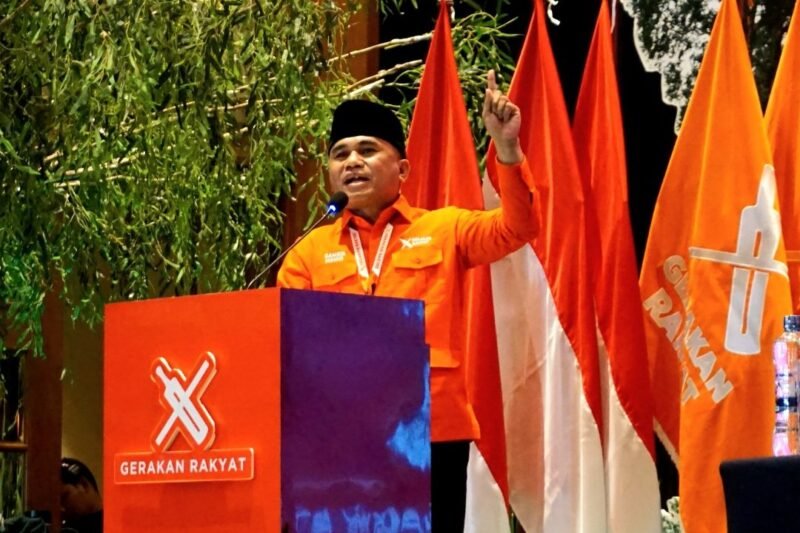 Ketua Umum Partai Gerakan Rakyat, Sahrin Hamid. (Dok. Humas DPP Partai Gerakan Rakyat).