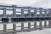 Debit Air Pintu Air 10 Cisadane Terpantau Aman (Foto: Agung/Pantauan)