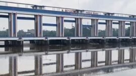 Debit Air Pintu Air 10 Cisadane Terpantau Aman (Foto: Agung/Pantauan)