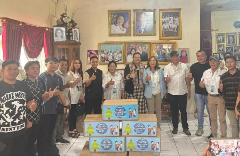 Sentuhan Kasih di Kampung Halaman Presiden Prabowo Subianto (Foto: Panitia Natal Nasional)