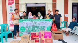 LPBI NU Kabupaten Tangerang Salurkan Bantuan Logistik Untuk Korban Banjir Di Kecamatan Kresek dan Kecamatan Gunung Kaler.  (Foto:Istimewa)