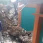 Penampakan gedung ambruk SMP 15 Cilegon