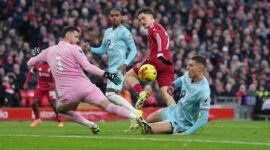 Liverpool Imbang 1 - 1 saat menjamu Burnley di Anfield (Foto: Bola.net)