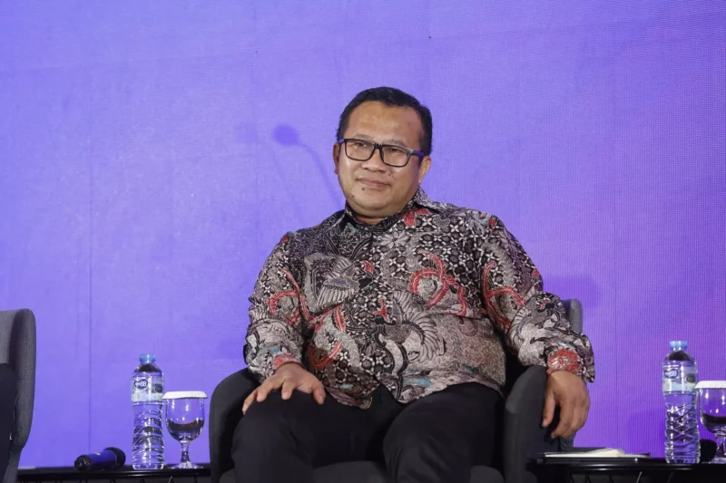 Direktur Pengembangan Perbankan, Pasar Keuangan, dan Pembiayaan Lainnya Kemenkeu Adi Budiarso. (Foto: B-Universe Photo/David Gita Roza)