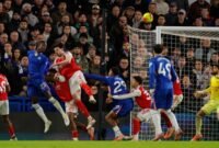 Hasil Carabo Cup: Arsenal Menang Tipis 1-0 Atas Chelsea (Foto: The Guardian)
