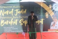 Peresmian Asrama Ponpen Barahat Sapu Jagat berlangsung dengan khidmat, Minggu (1/2) 2026 (foto: istimewa).