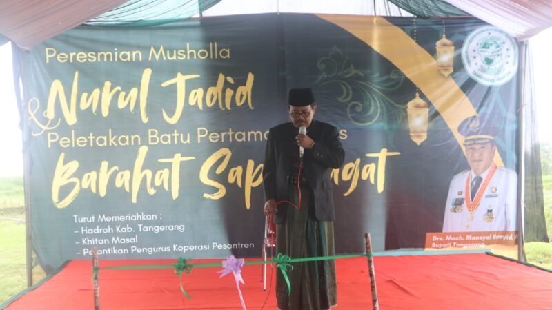 Peresmian Asrama Ponpen Barahat Sapu Jagat berlangsung dengan khidmat, Minggu (1/2) 2026 (foto: istimewa).