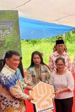 Huntap Modisi Untuk Korban Bencana Gunung Ruang di Resmikan