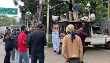 SMIT Gelar Aksi di Depan Kementerian ESDM (Foto: Istimewa)