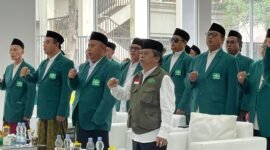 Kegiatan berlangsung dengan khidmat Pelantikan MWCNU Kecamatan kalideres ( Foto : Istimewa/PusatBerita)