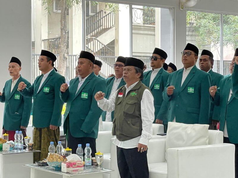 Kegiatan berlangsung dengan khidmat Pelantikan MWCNU Kecamatan kalideres ( Foto : Istimewa/PusatBerita)