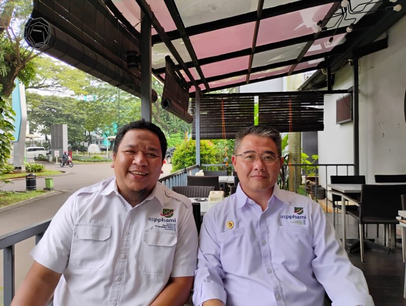 Ketua DPD ASPPHAMI Banten, Dimas Oktaprawira (kiri) dan Kepala Bidang Humas DPD ASPPHAMI Provinsi Banten, Gunadi Karjono (kanan) (Foto/istimewa).