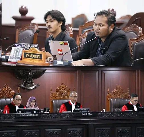 Sidang Pendahuluan Uji Materi UU Pesantren (Foto: Agung/Pusat-Berita)