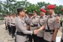 Polres Metro Tangerang Kota menggelar serah terima jabatan 4 Kapolsek hingga kasat reserse. (Dok. Istimewa).