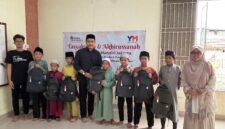 Pengurus Besar Pelajar Islam Indonesia (PB PII) menggelar kegiatan santunan bagi anak yatim-piatu (Foto: Agung/Pusat-Berita)