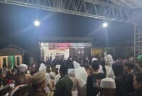 Pembagian Hadiah pemuda kreatif, Pada kegiatan Takbir Keliling. (Doc. Istimewa)