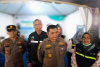 Tim Kedokteran dan Kesehatan Polda Lampung Gelar Pengecekan Posko Kesehatan di Pelabuhan Bakauheni (Foto: Agung/Pusat-Berita)