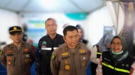 Tim Kedokteran dan Kesehatan Polda Lampung Gelar Pengecekan Posko Kesehatan di Pelabuhan Bakauheni (Foto: Agung/Pusat-Berita)