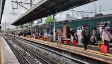 Kondisi Stasiun KAI Commuter Line Masa Angleb 2026 (Foto: Istimewa)