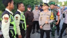 Kapolres Metro Tangerang Kota Sedang Lakukan Pengecekan Arus Mudik (Foto: 86News)