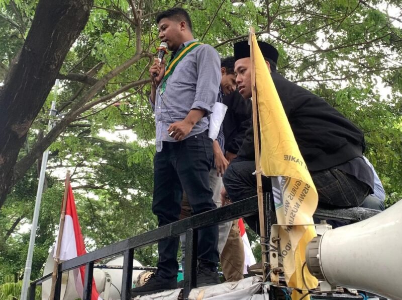 PW SEMMI Jakarta Raya Gelar Aksi Depan Kantor Pusat PT.IMIP dan Kantor Kemenkeu RI (Foto: Istimewa)