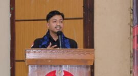 Bagas Yulianto Kordinator, Sambutan pembukaan pada Kongres BEM Banten (Doc. Istimewa)